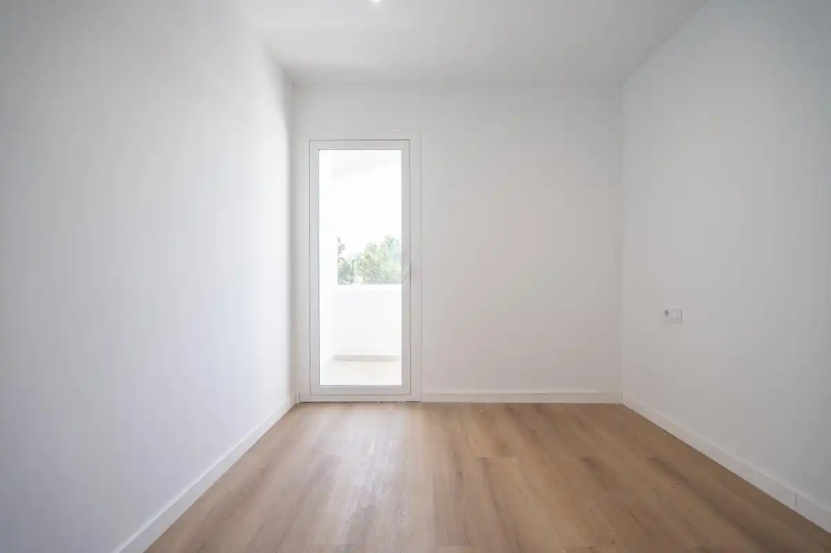 Schlafzimmer von Wohnung zum Verkauf in Sant Josep de sa Talaia mit Heizung, Terrasse und Balkon