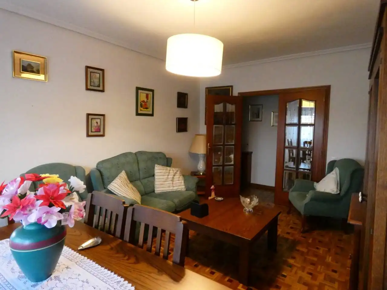 Sala de estar de Piso de alquiler en Toledo con Aire acondicionado, Calefacción y Terraza