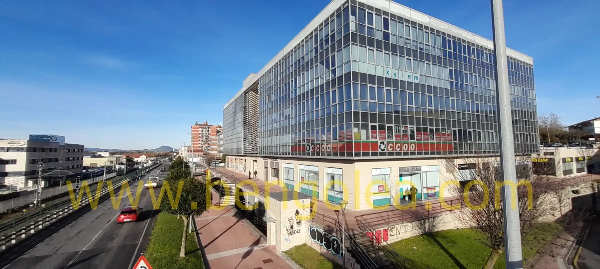Vista exterior de Oficina en venta en Derio