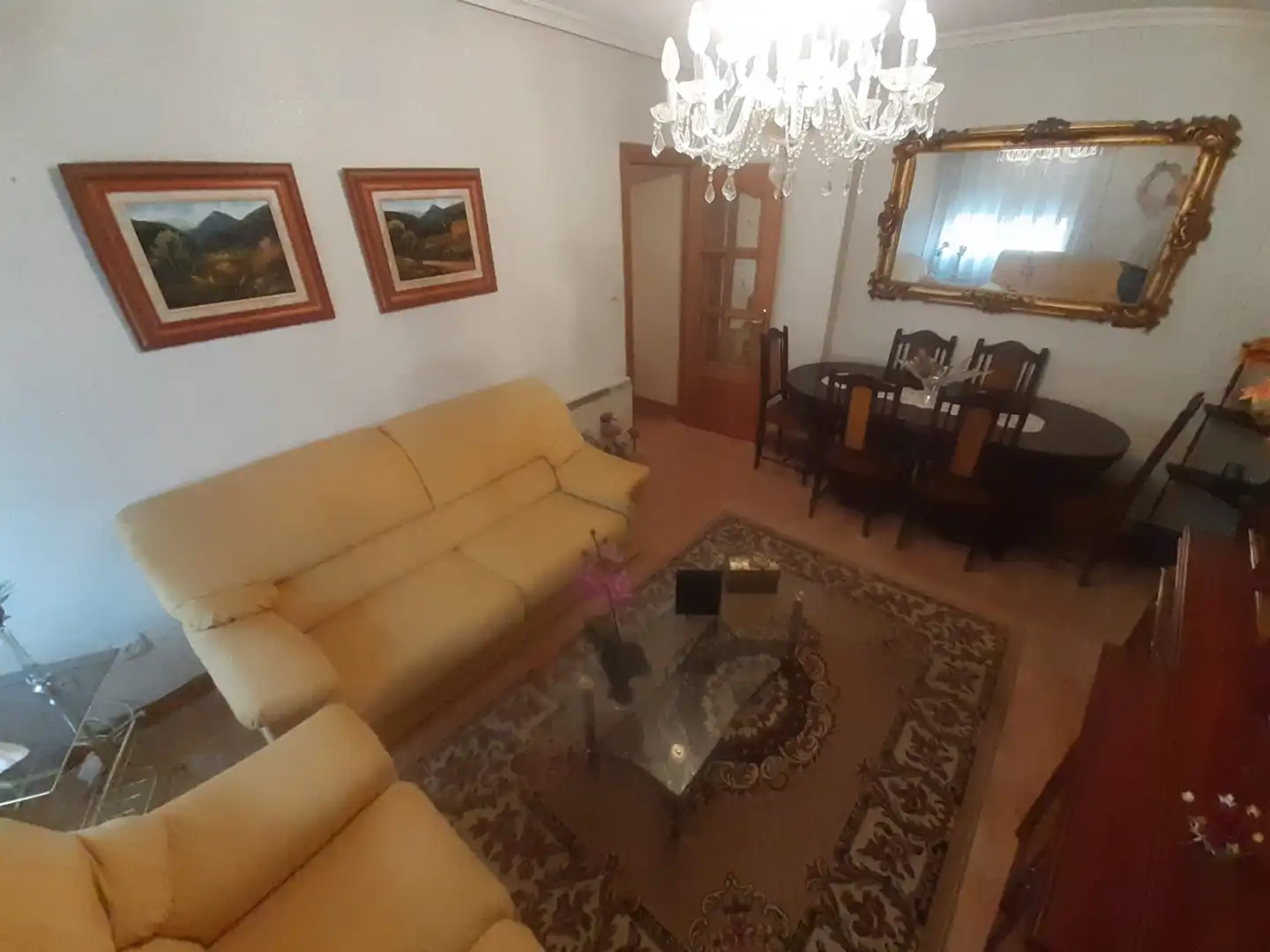 Sala d'estar de Pis en venda en Zamora Capital  amb Calefacció i Balcó