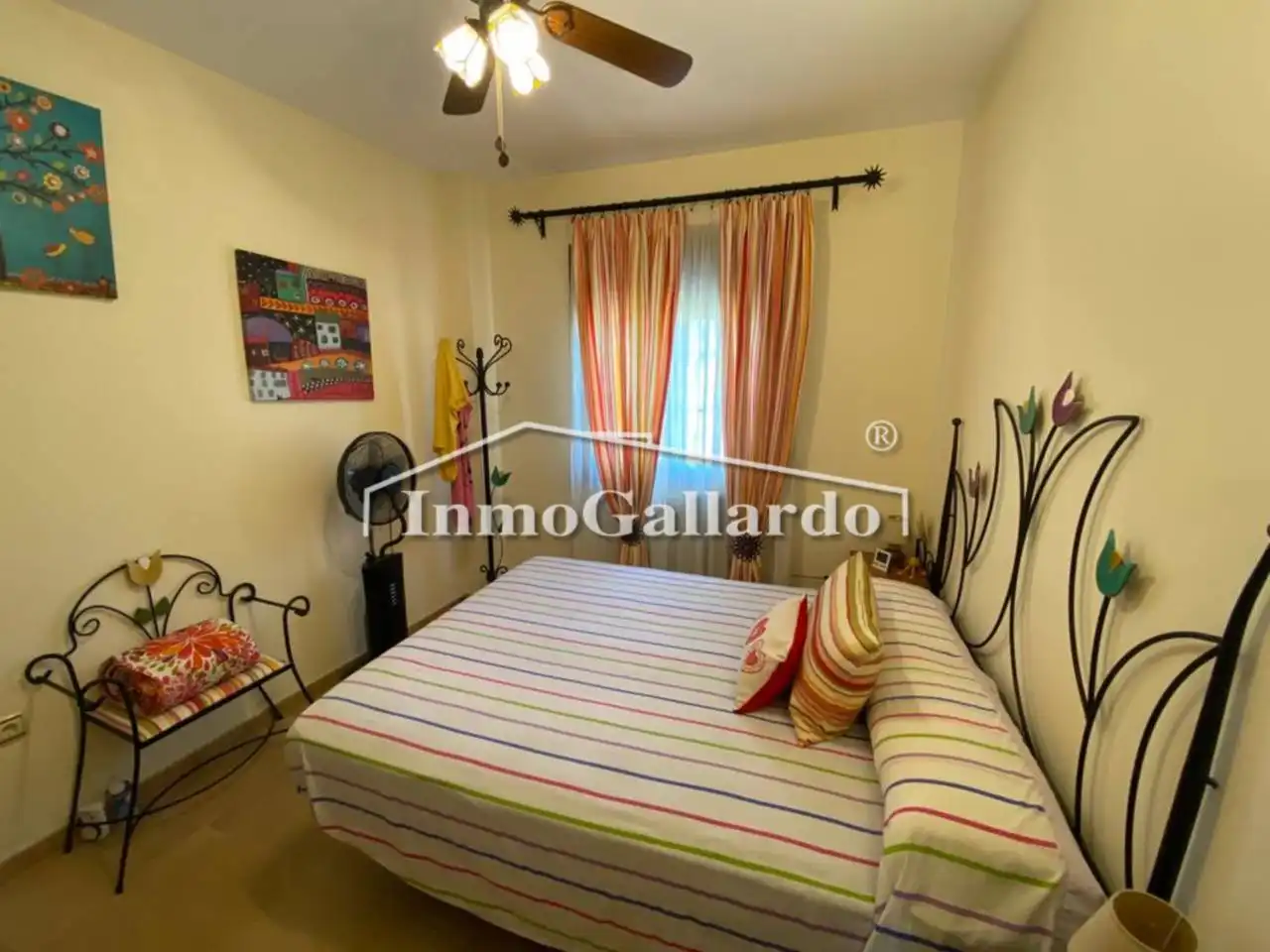 Schlafzimmer von Dachboden zum Verkauf in Rincón de la Victoria mit Klimaanlage, Terrasse und Abstellraum