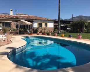 Swimming pool of Country house for sale in Mijas  with Air Conditioner, Terrace and Swimming Pool