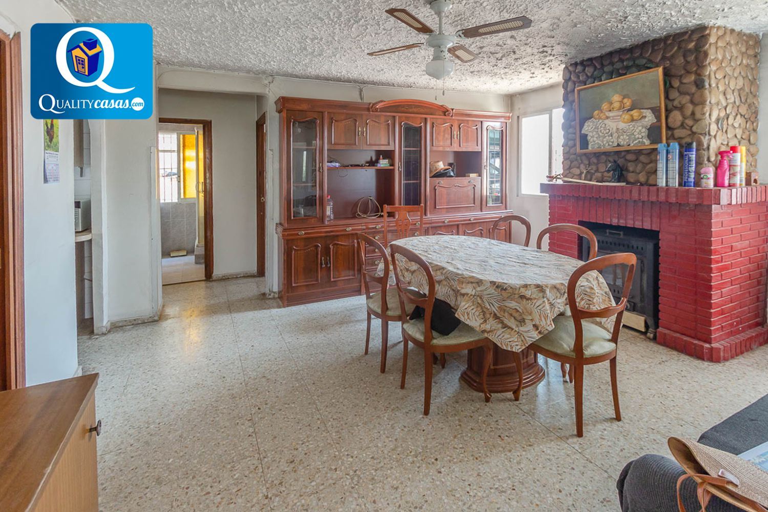 Dining room of House or chalet for sale in Alicante / Alacant  with Air Conditioner, Terrace and Storage room