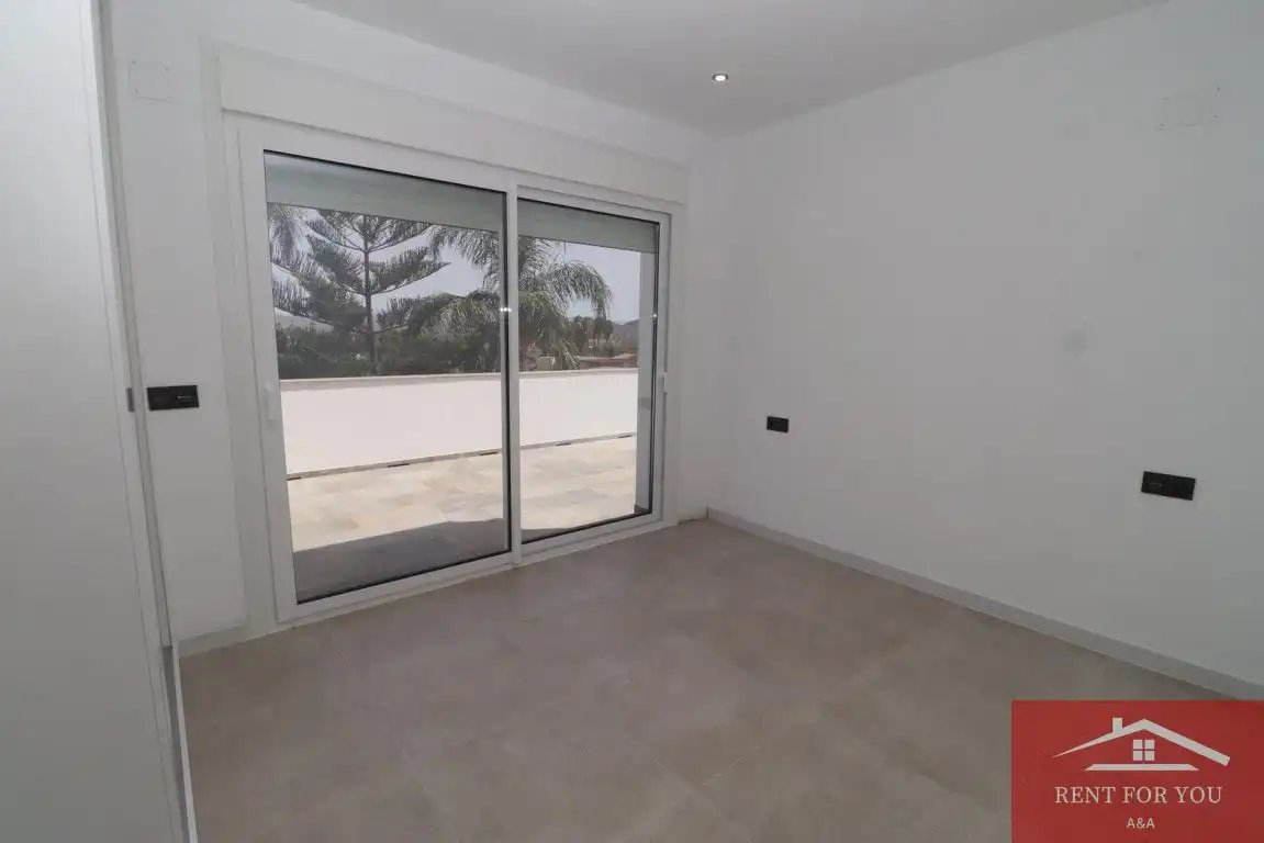 Schlafzimmer von Dachboden zur Miete in Alhaurín El Grande mit Klimaanlage und Terrasse