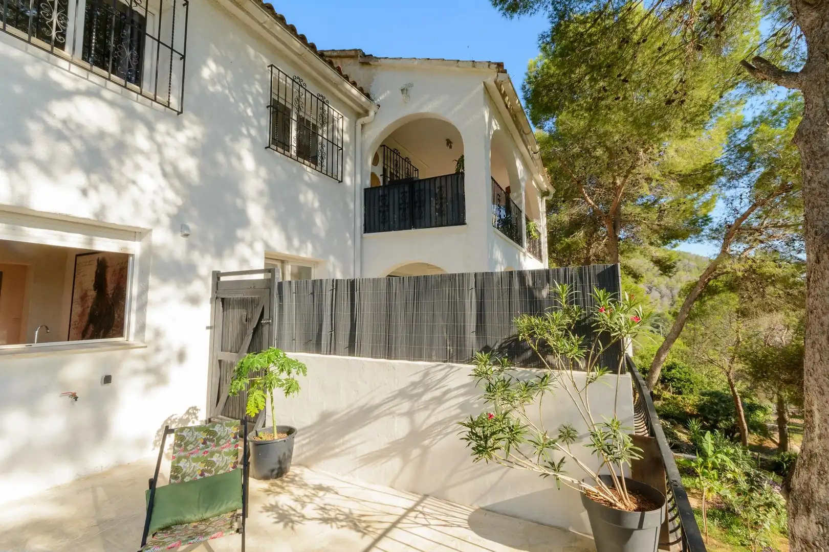 Vista exterior de Casa o chalet en venta en Gandia con Jardín privado, Terraza y Piscina