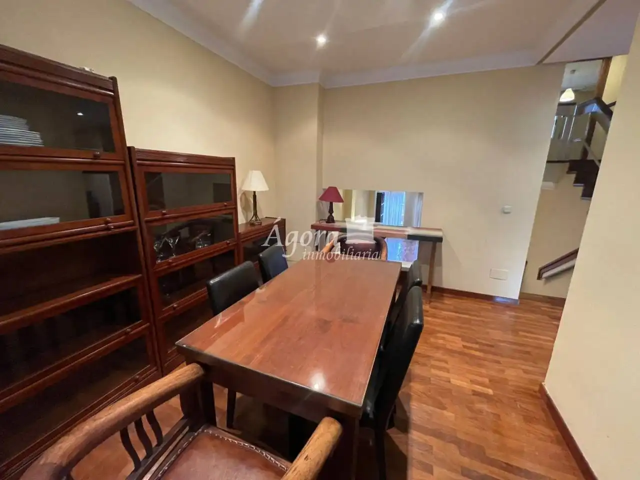 Comedor de Dúplex en venta en Valladolid con Calefacción, Parquet y Terraza