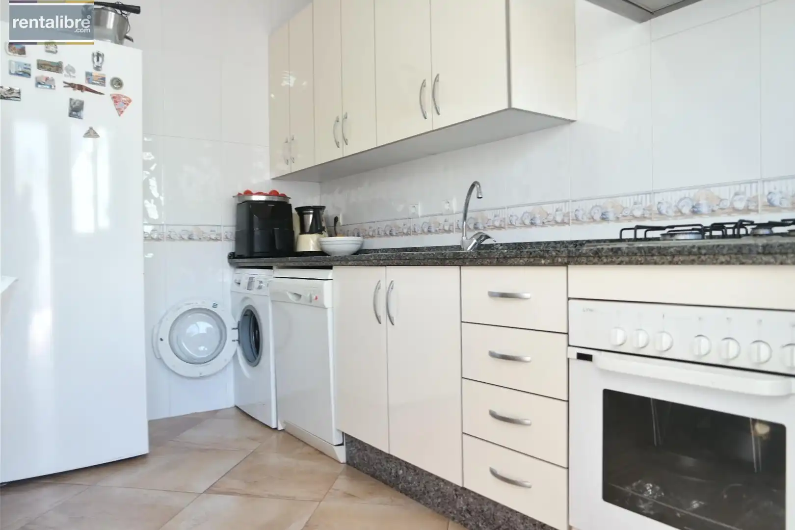 Cocina de Casa adosada en venta en Chipiona con Aire acondicionado, Calefacción y Terraza