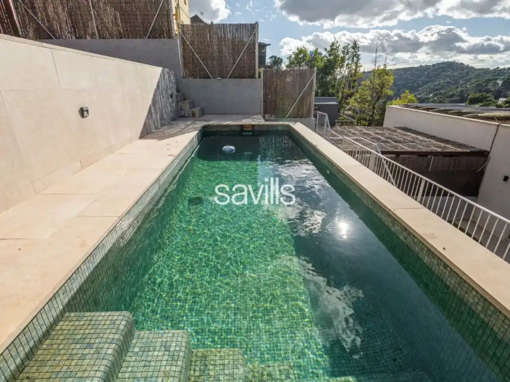 Piscina de Casa o chalet de alquiler en Barcelona con Aire acondicionado, Jardín privado y Terraza