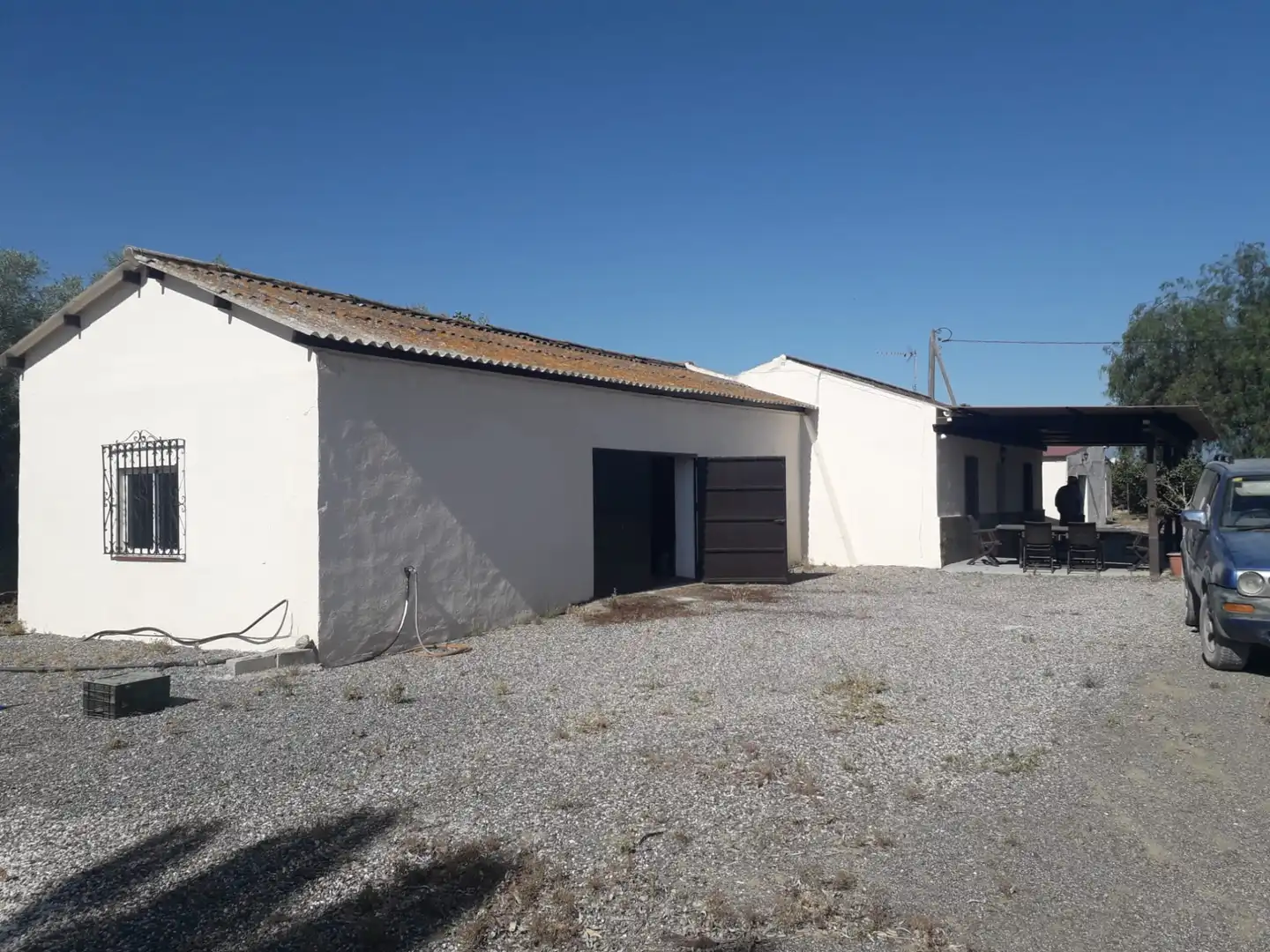 Vista exterior de Finca rústica en venda en Cártama amb Aire condicionat, Jardí privat i Traster