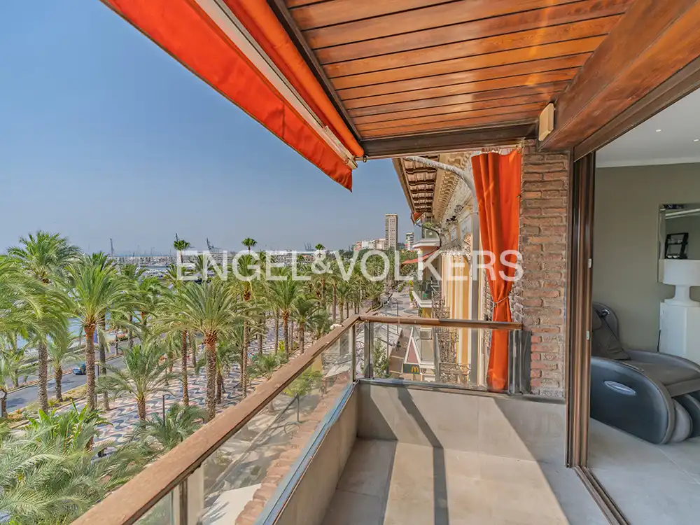 Terrace of Flat for sale in Alicante / Alacant  with Air Conditioner, Heating and Terrace