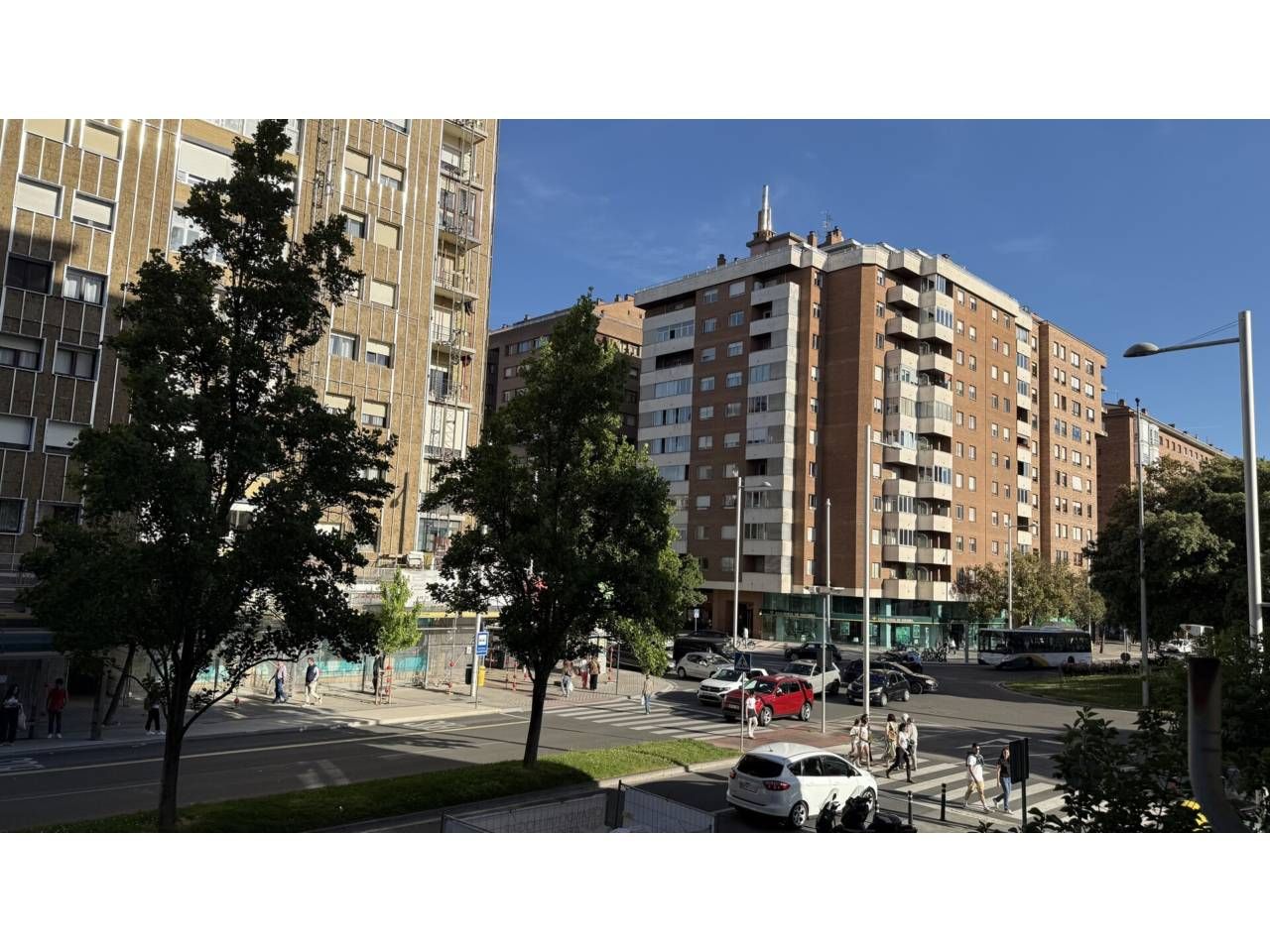 Exterior view of Flat for sale in  Pamplona / Iruña  with Heating, Parquet flooring and Balcony