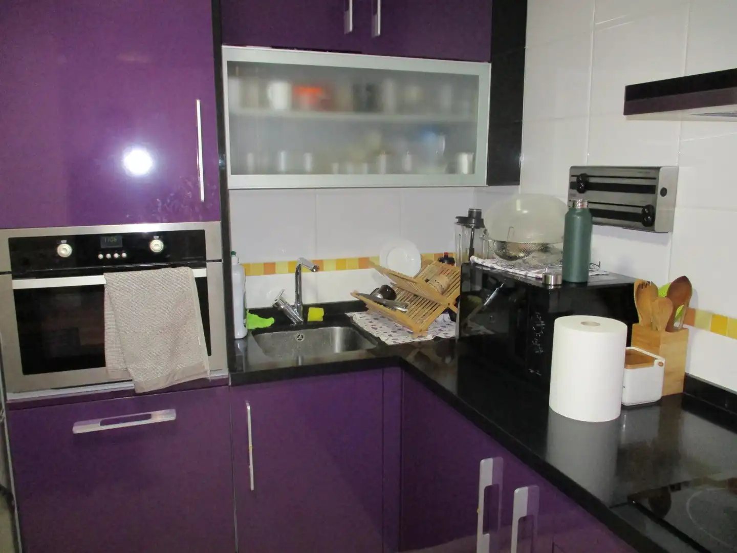 Kitchen of Flat for sale in Puertollano  with Air Conditioner, Heating and Terrace