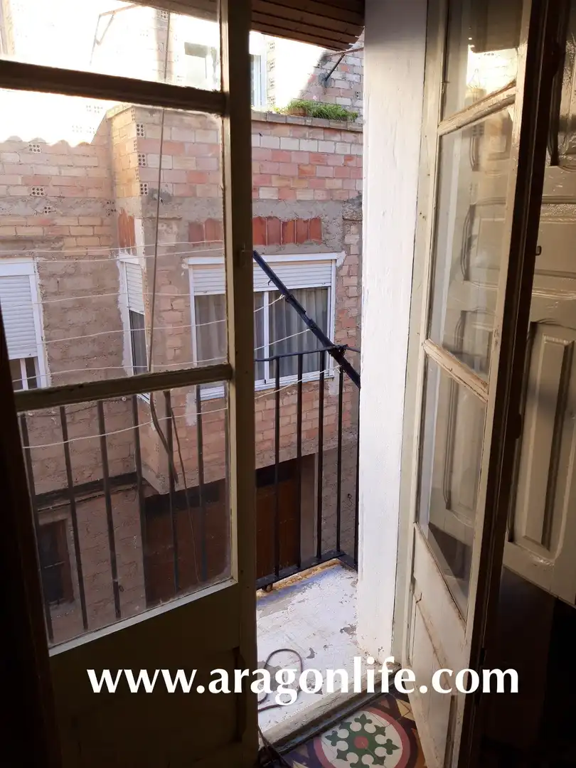 Balcony of Houses for sale in Fabara  with Storage room, Furnished and Oven