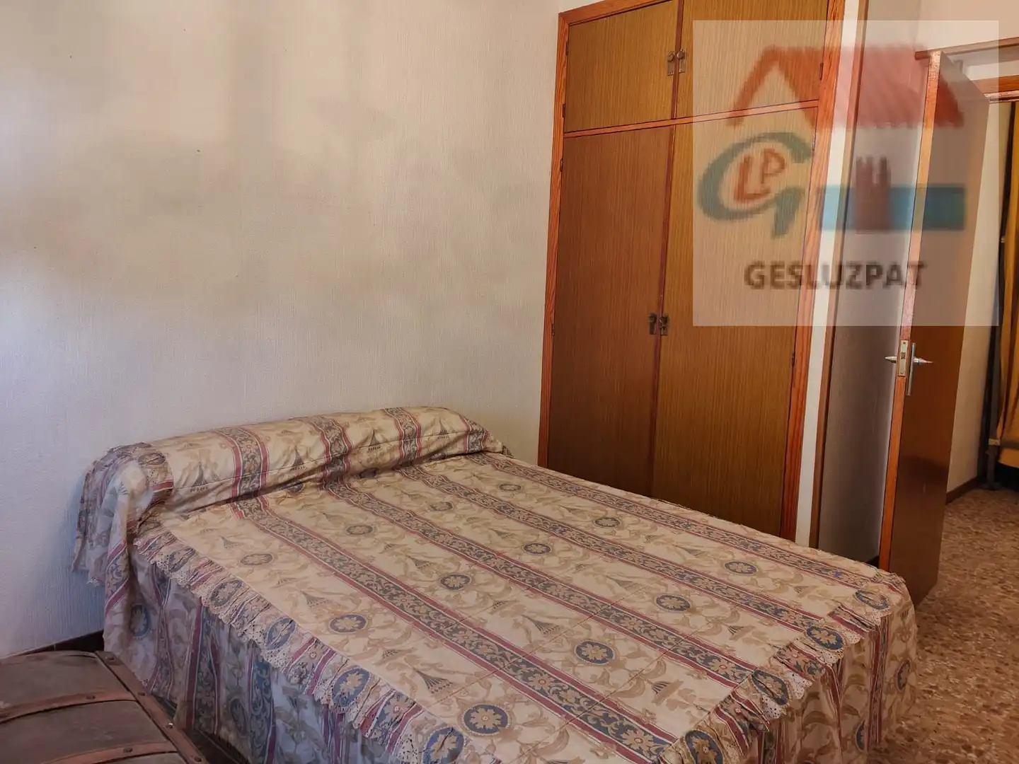 Dormitori de Casa adosada en venda en Corral de Almaguer amb Jardí privat, Parquet i Terrassa