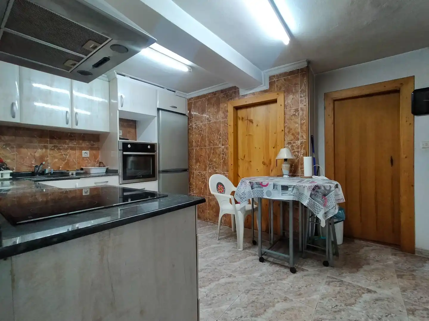 Cocina de Finca rústica en venta en Pravia con Jardín privado