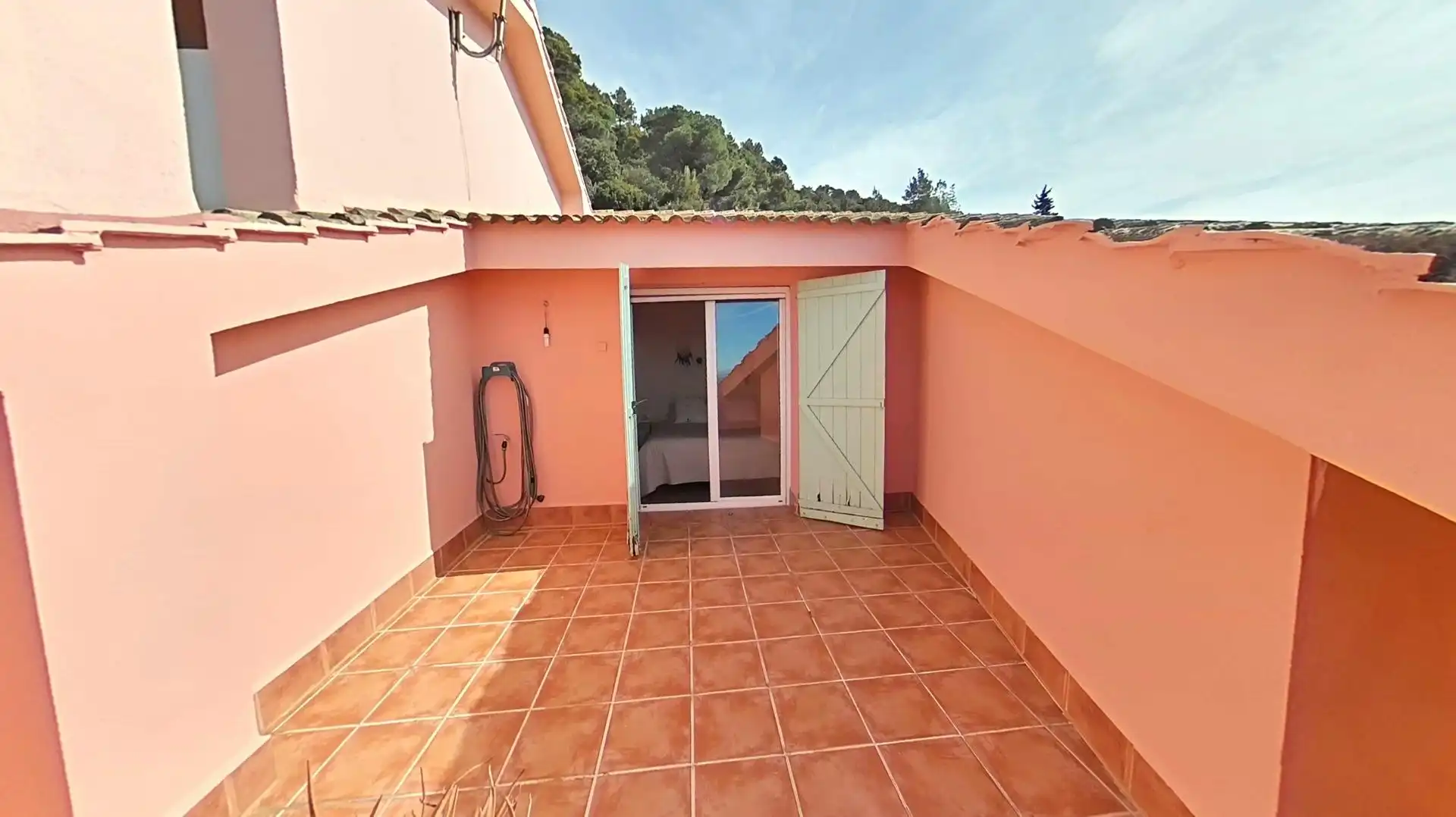 Terraza de Casa o chalet en venta en L'Ametlla del Vallès con Aire acondicionado, Calefacción y Jardín privado