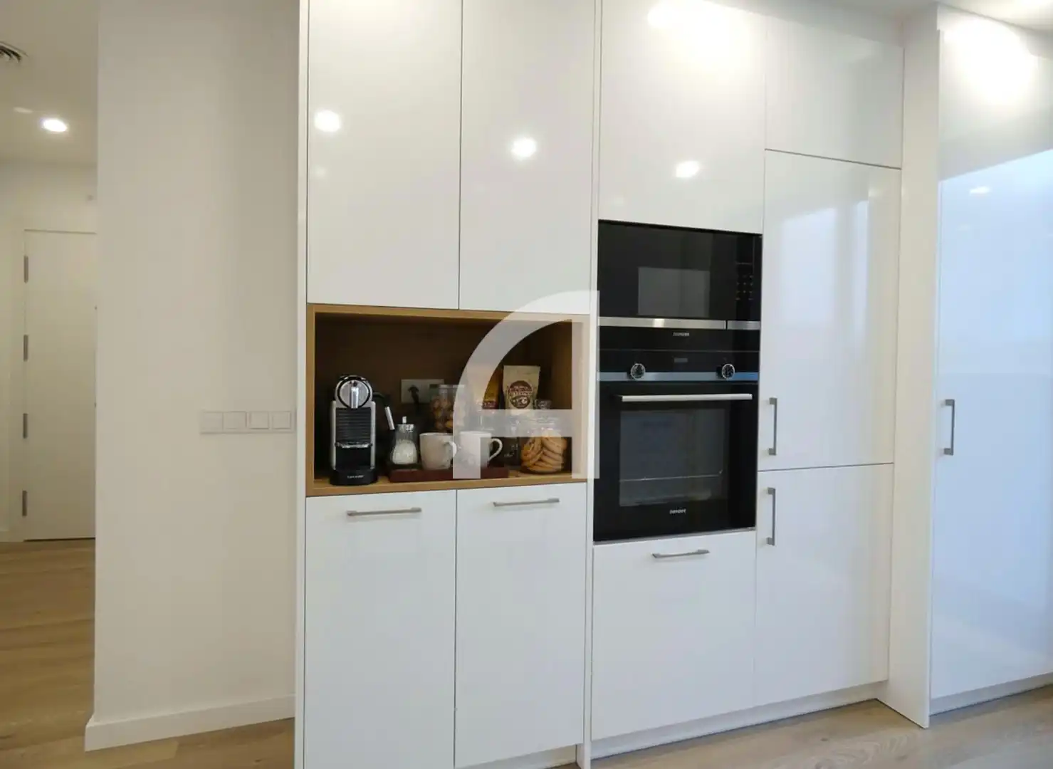 Kitchen of Duplexes for sale in Terrassa  with Air Conditioner, Heating and Parquet flooring