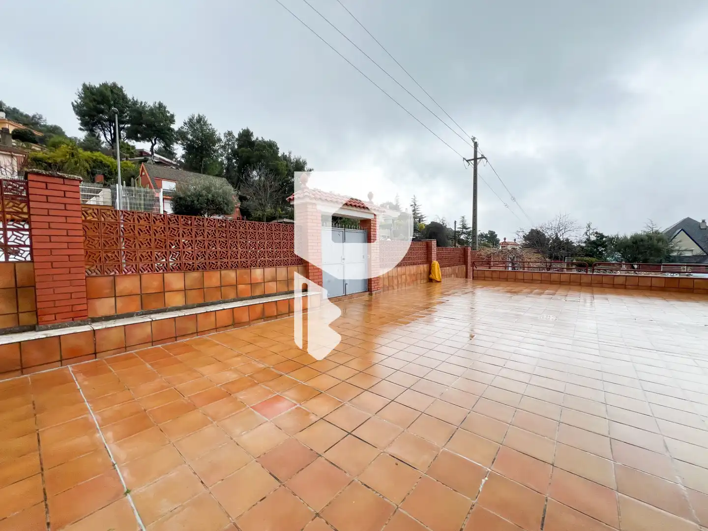 Terrassa de Casa o xalet en venda en Vallirana amb Aire condicionat, Calefacció i Jardí privat