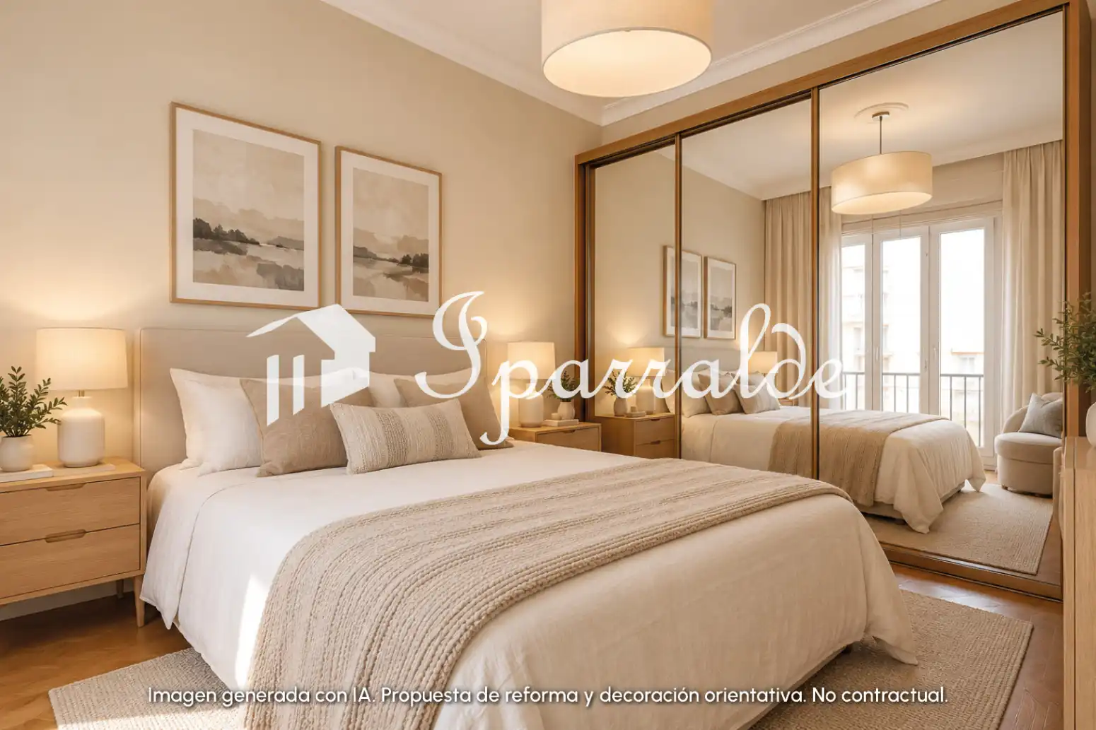 Bedroom of Flat for sale in Centro - Mendibil - Santiago