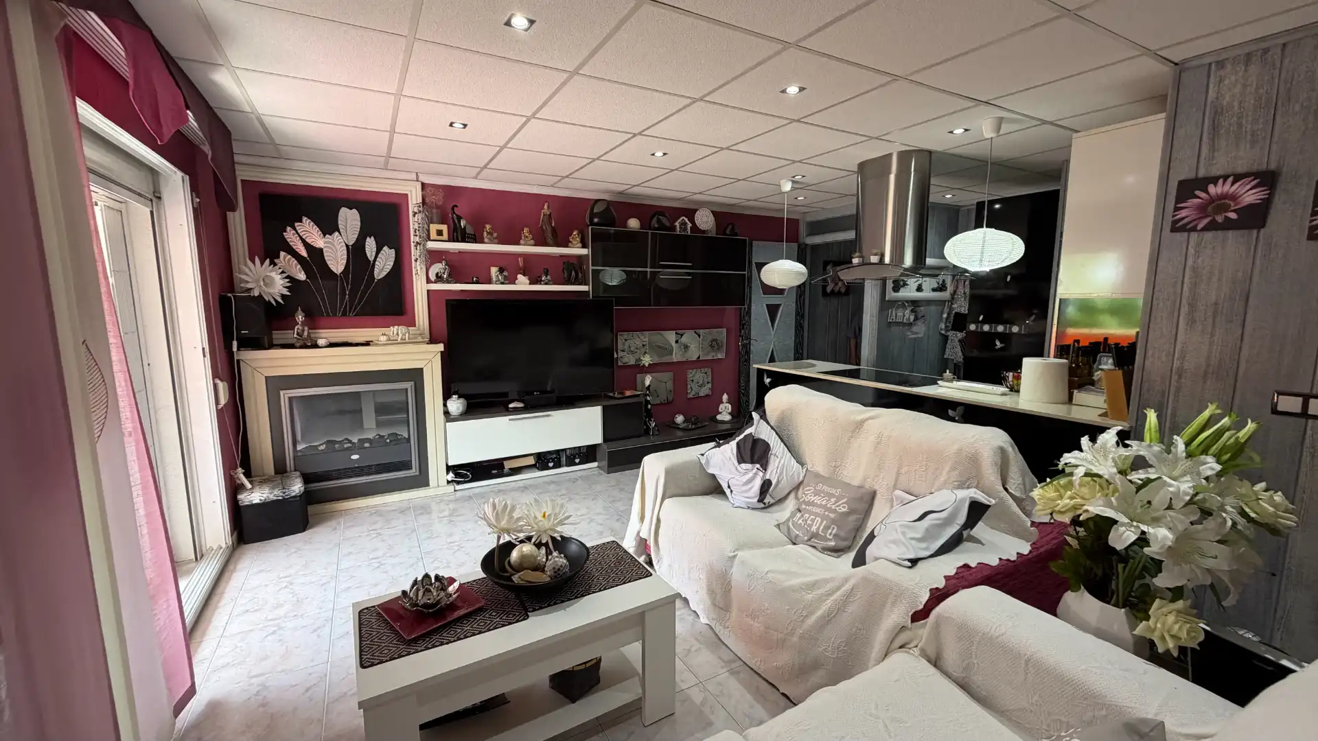Sala de estar de Piso en venta en Vila-seca con Aire acondicionado, Calefacción y Amueblado