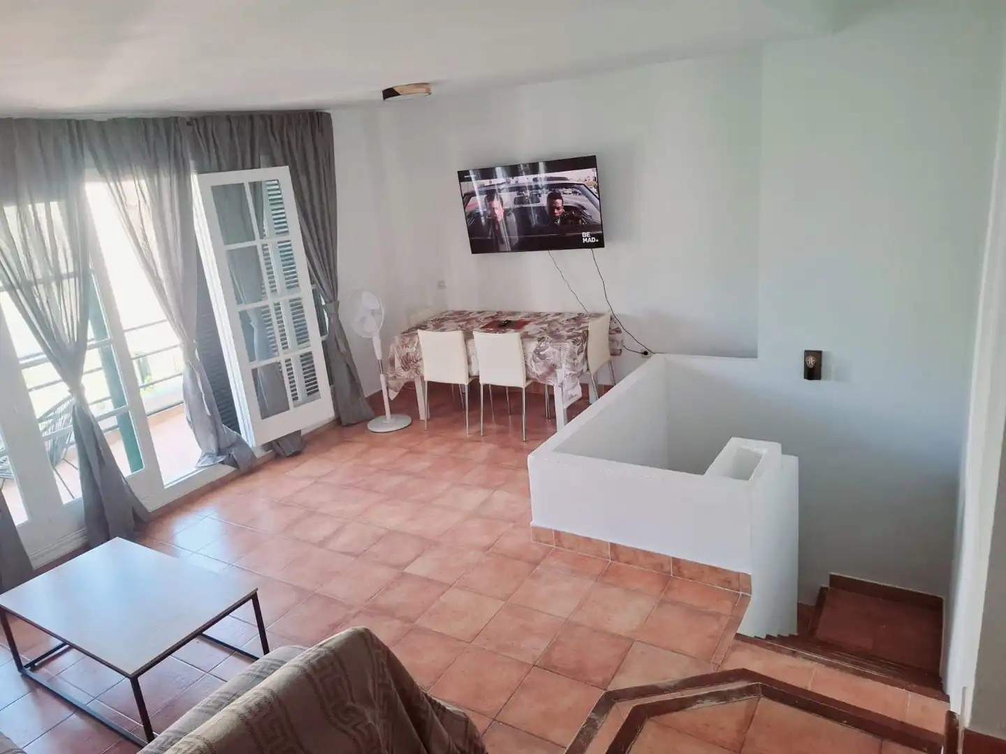 Wohnzimmer von Wohnungen zur Miete in Torremolinos mit Terrasse, Abstellraum und Möbliert