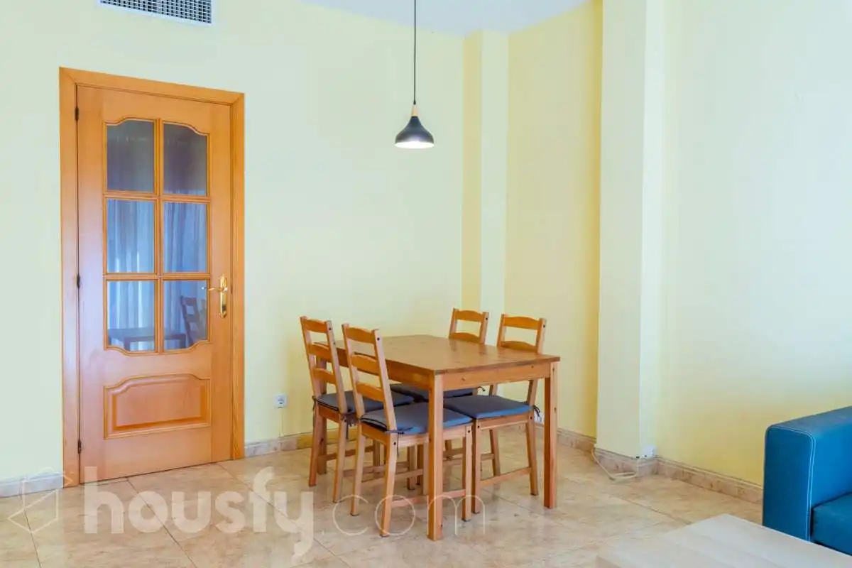 Esszimmer von Wohnung zum Verkauf in Vilanova i la Geltrú mit Klimaanlage, Heizung und Balkon