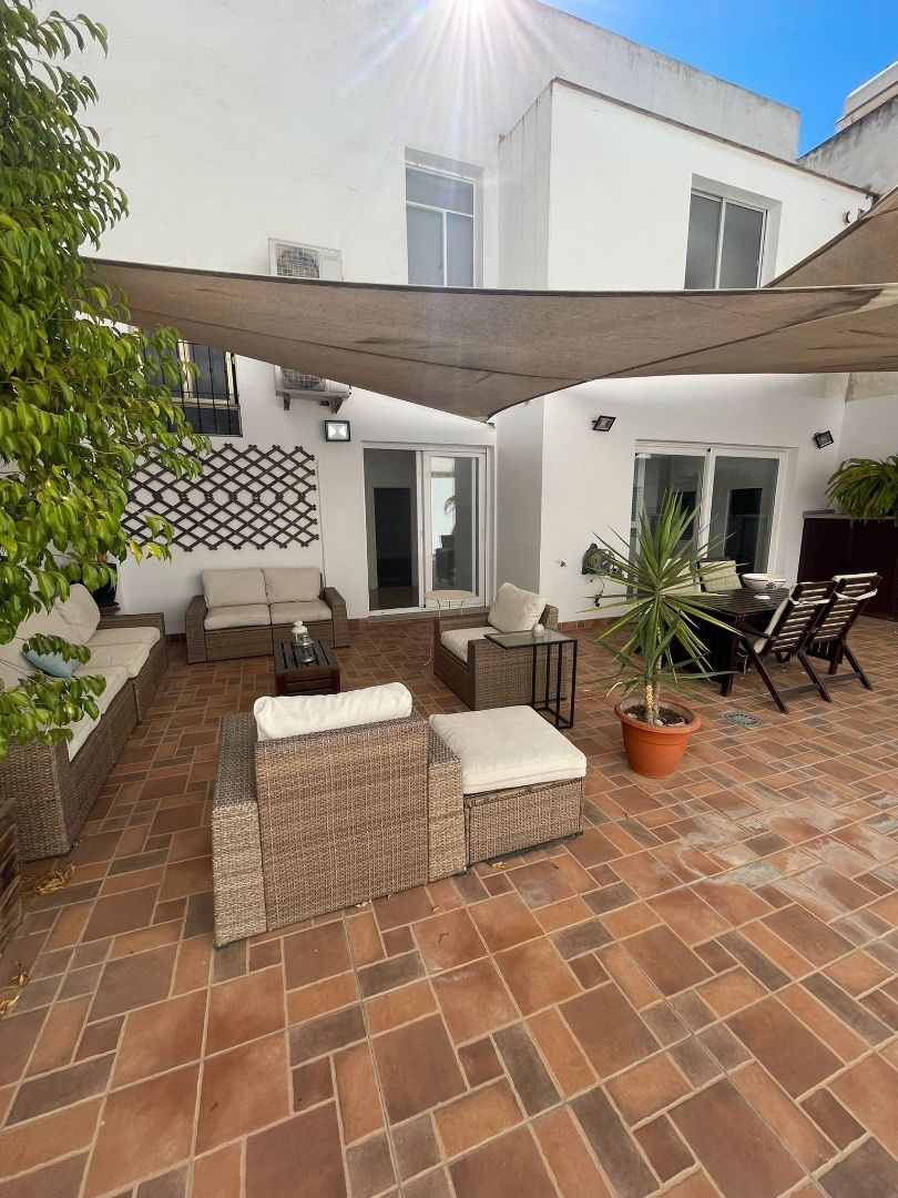 Terrace of Flat for sale in  Sevilla Capital  with Air Conditioner and Balcony