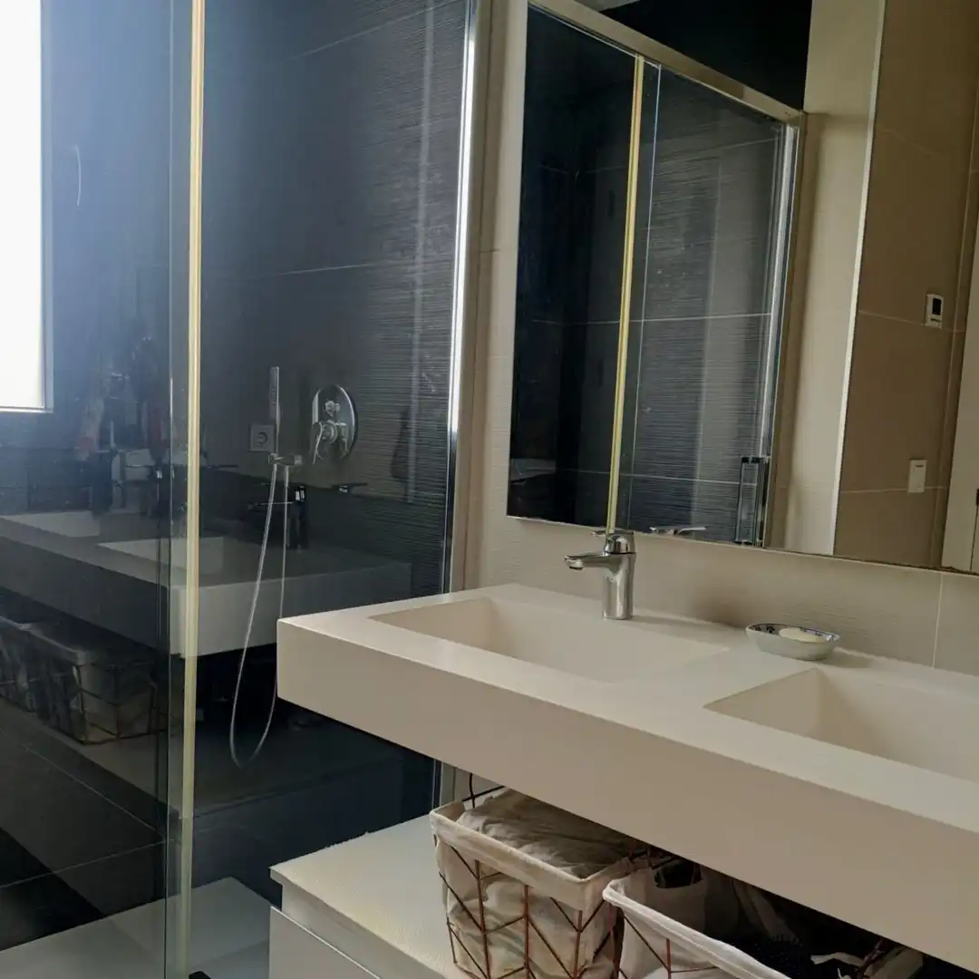 Baño de Apartamento en venta en Mazarrón con Aire acondicionado, Terraza y Trastero