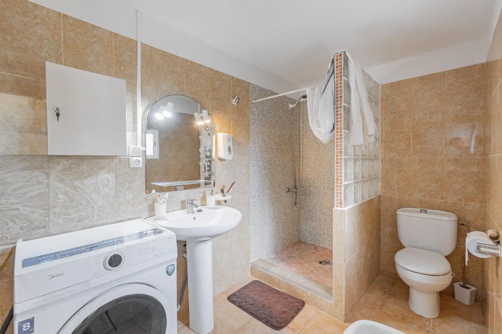 Baño de Casa o chalet en venta en Son Servera con Aire acondicionado, Calefacción y Jardín privado