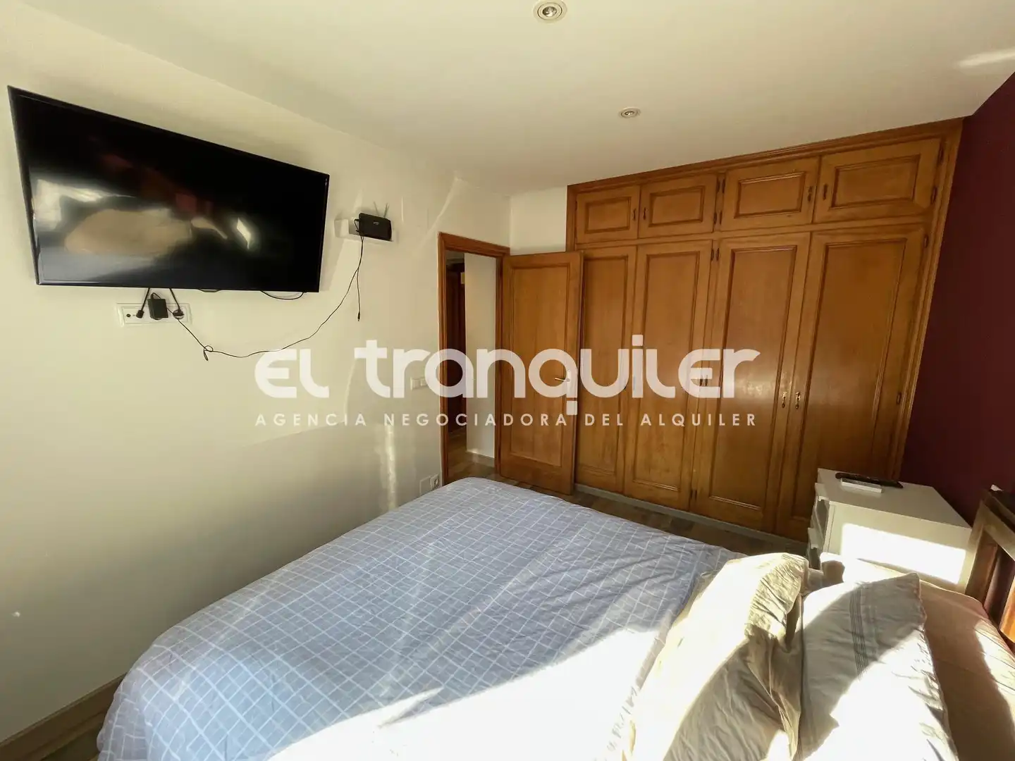 Schlafzimmer von Haus oder Chalet zur Miete in Fuente del Fresno mit Privatgarten, Schwimmbad und Möbliert