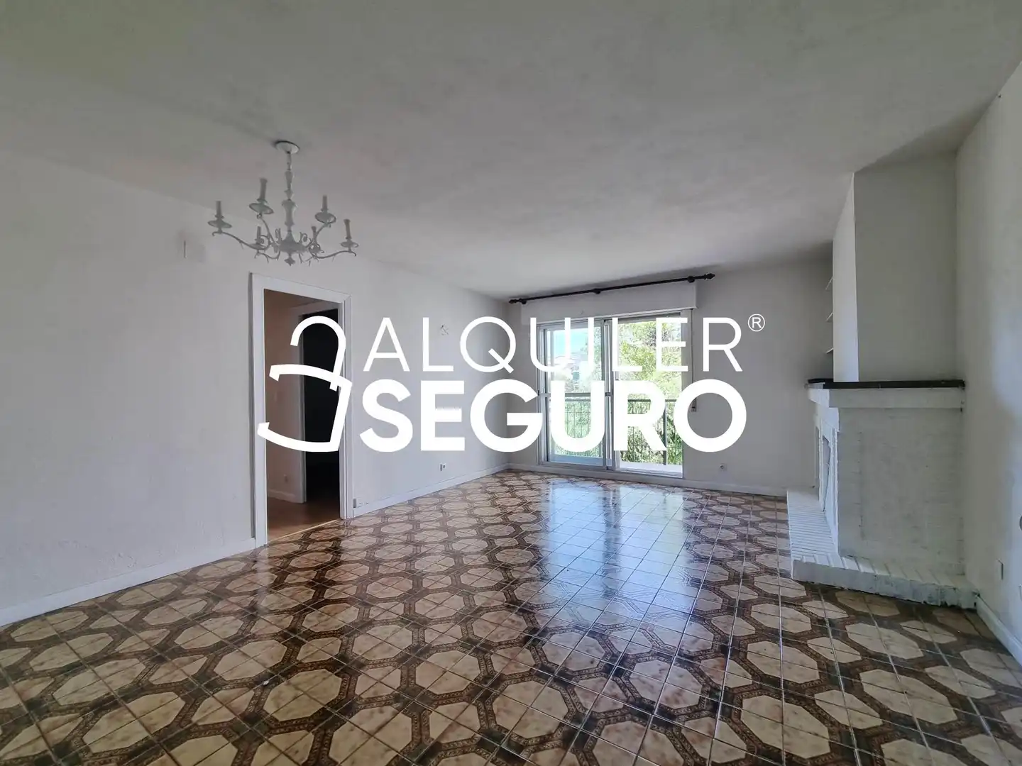 Sala de estar de Piso de alquiler en Collado Villalba con Calefacción, Terraza y Piscina