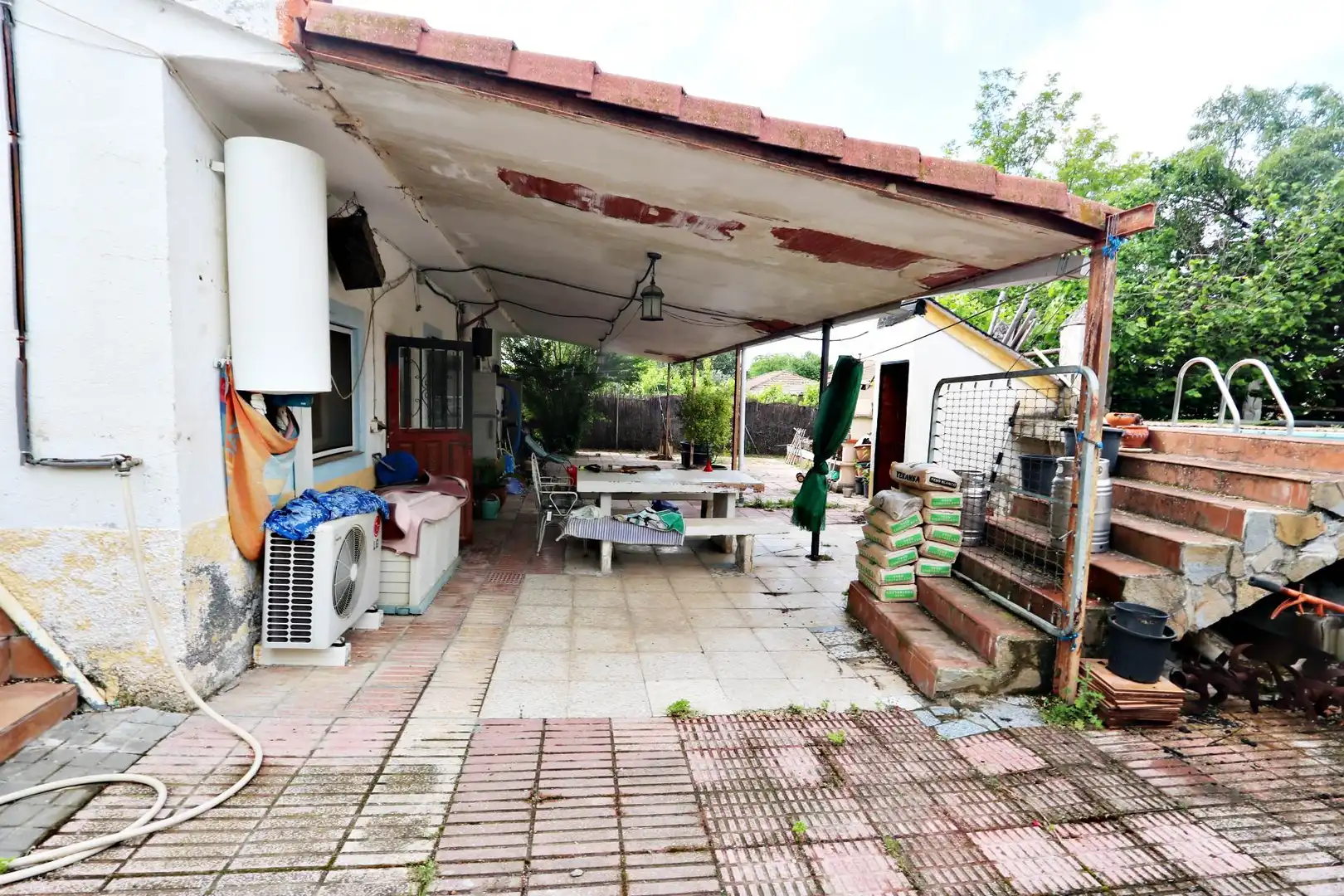 Terraza de Casa o chalet en venta en Chinchón con Aire acondicionado, Calefacción y Jardín privado