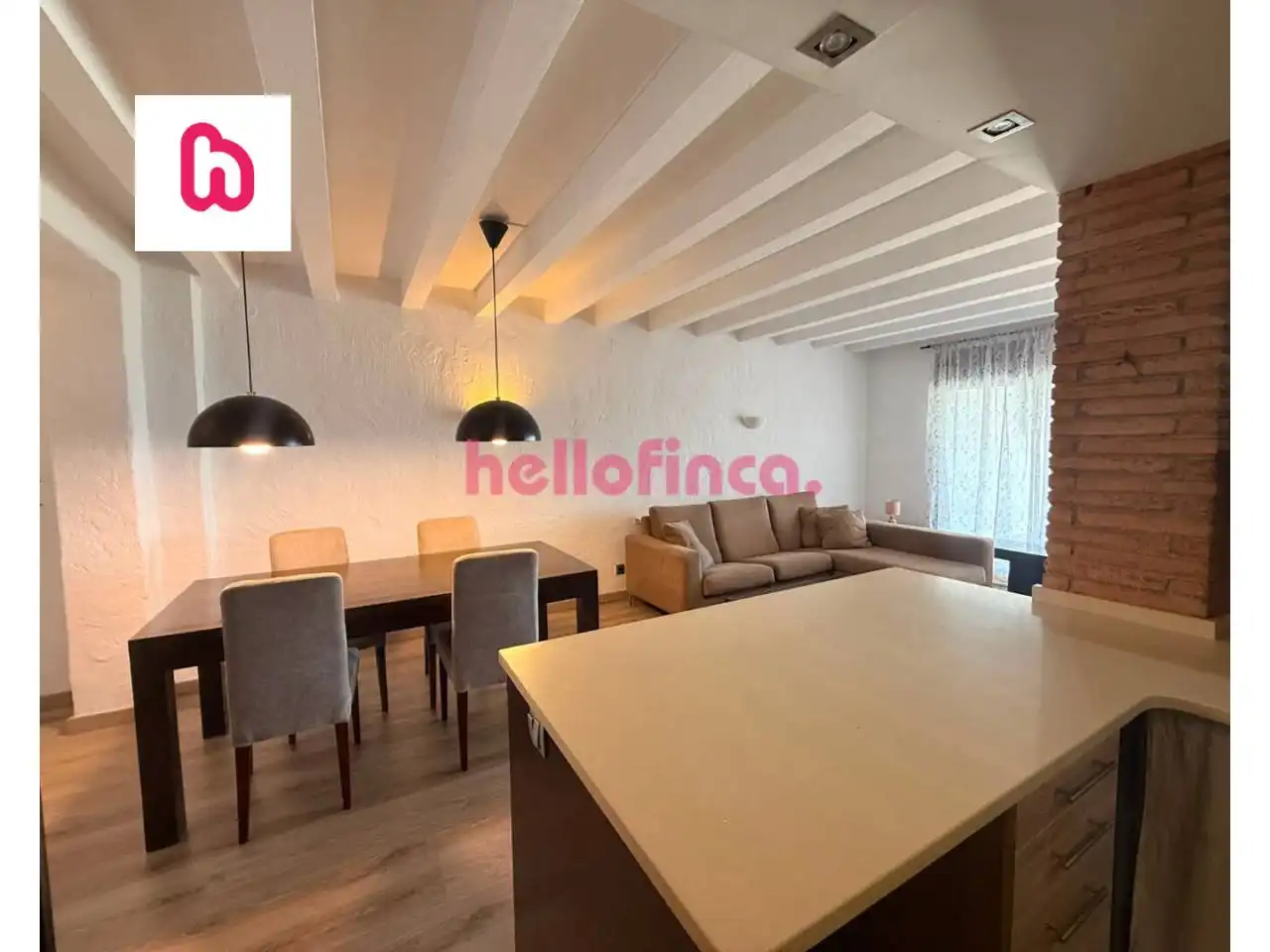 Dining room of Flat for sale in Vilanova i la Geltrú  with Air Conditioner, Heating and Private garden