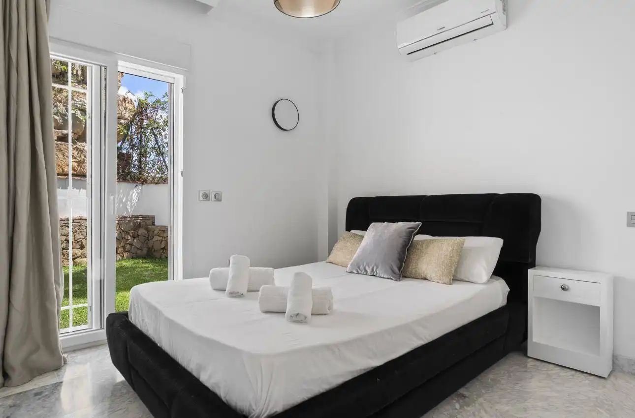 Dormitori de Casa o xalet de lloguer en Marbella amb Aire condicionat, Calefacció i Terrassa