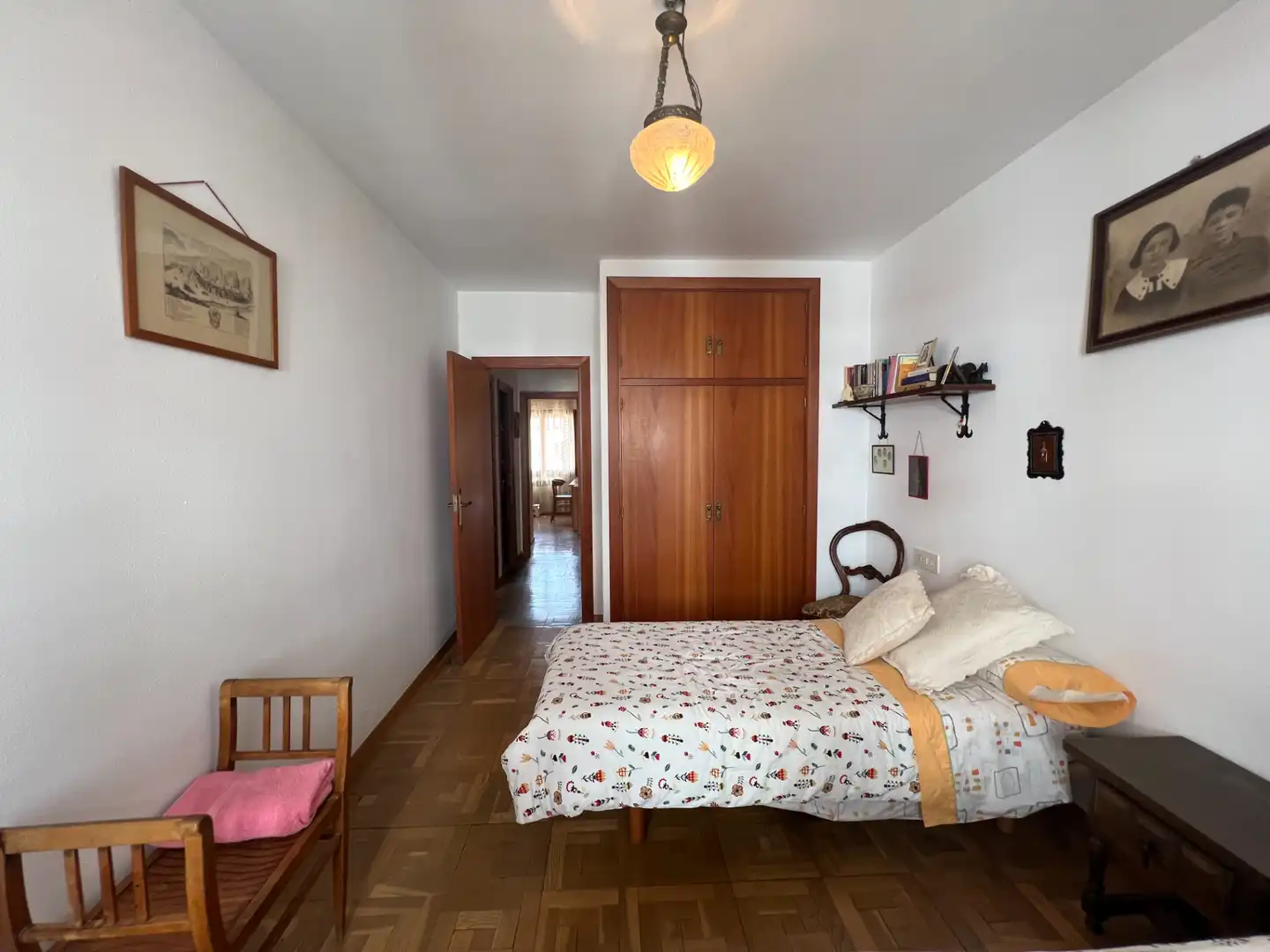 Schlafzimmer von Wohnung zum Verkauf in Jaca mit Abstellraum und Balkon