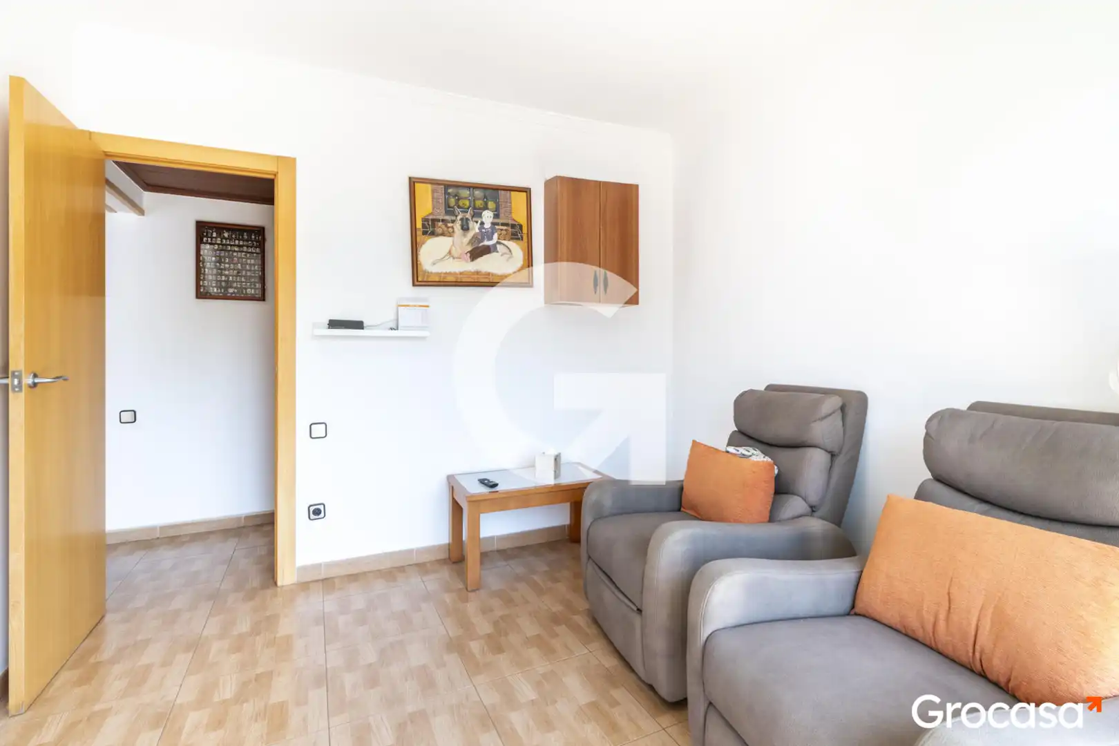 Sala d'estar de Pis en venda en Sant Feliu de Llobregat amb Forn, Rentadora i Balcó