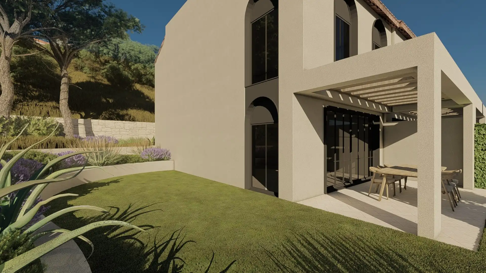 Neubau-Reihenhaus mit Pool zum Verkauf in Avenida de Guaro 10B, imagen 11