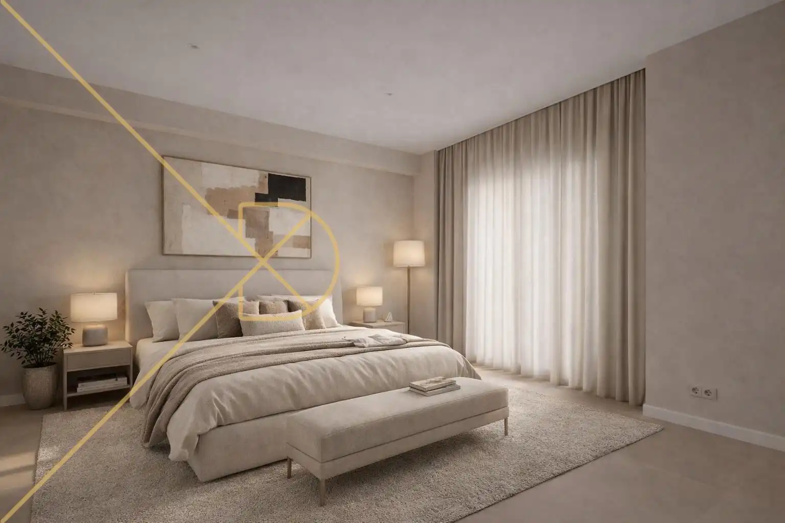 Bedroom of Houses for sale in Barcelona  with Parquet flooring