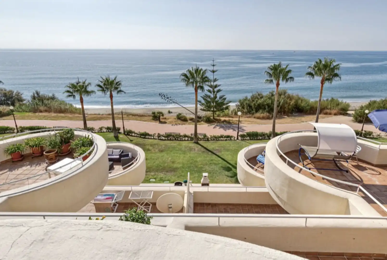 Terraza de Apartamento en venta en Estepona con Aire acondicionado, Calefacción y Terraza