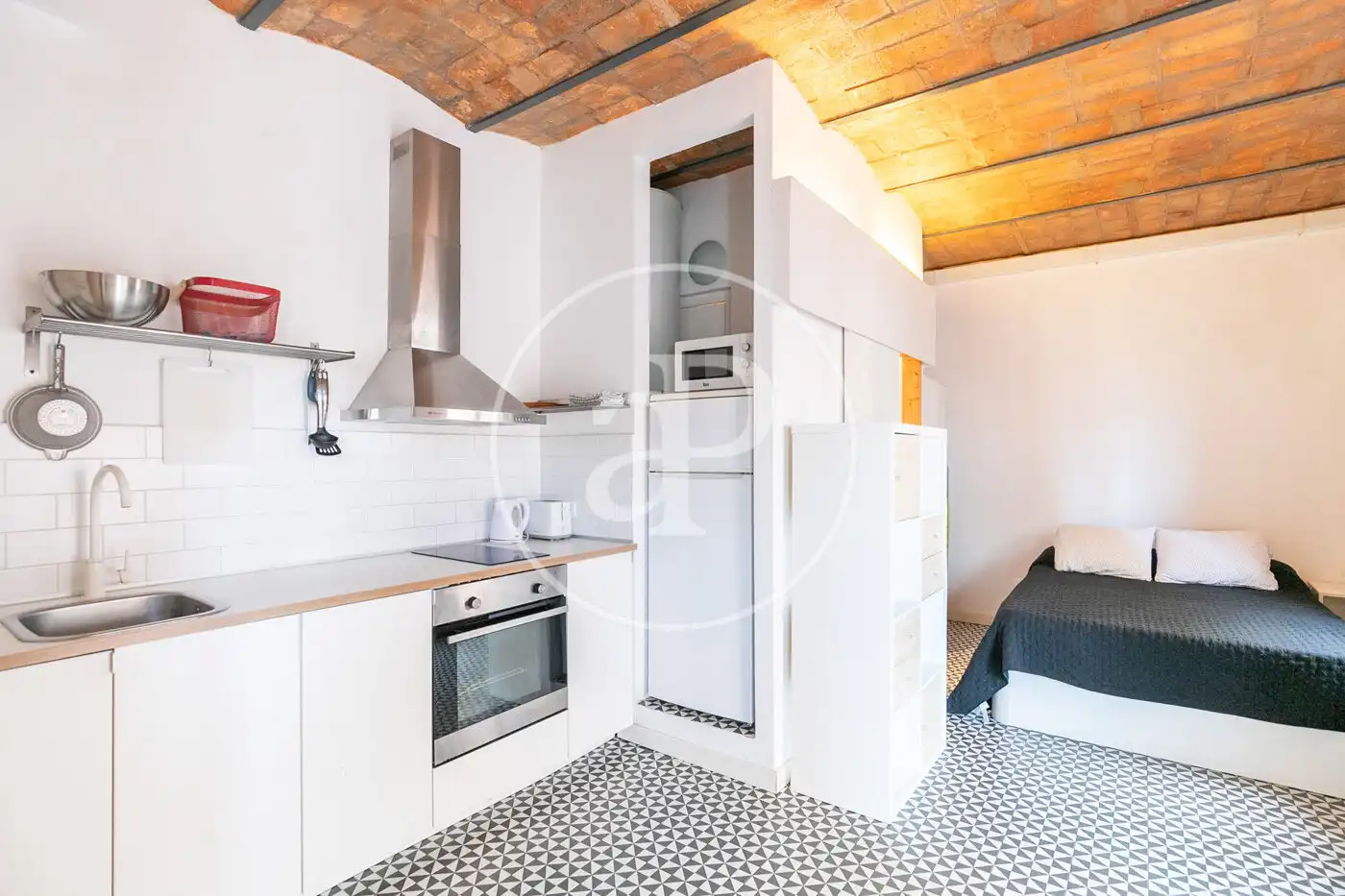 Cocina de Piso en venta en Barcelona con Aire acondicionado, Calefacción y Amueblado