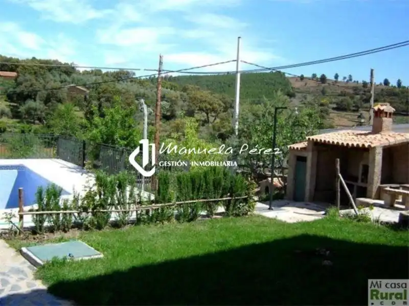 Garden of Country homes for sale in Cáceres  with Air Conditioner, Heating and Terrace