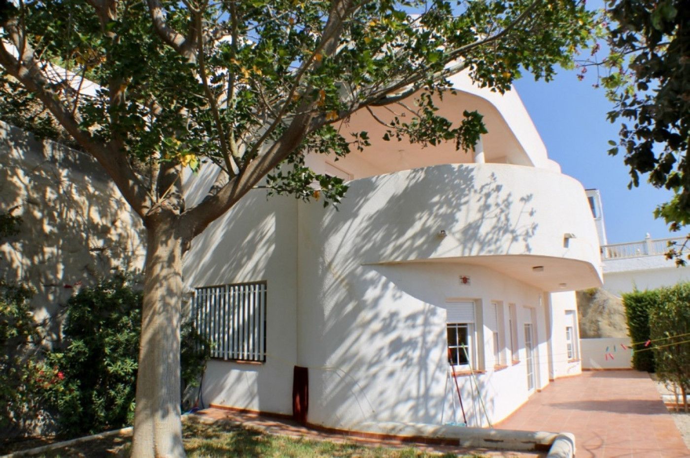 Exterior view of House or chalet for sale in Villajoyosa / La Vila Joiosa  with Air Conditioner, Private garden and Terrace