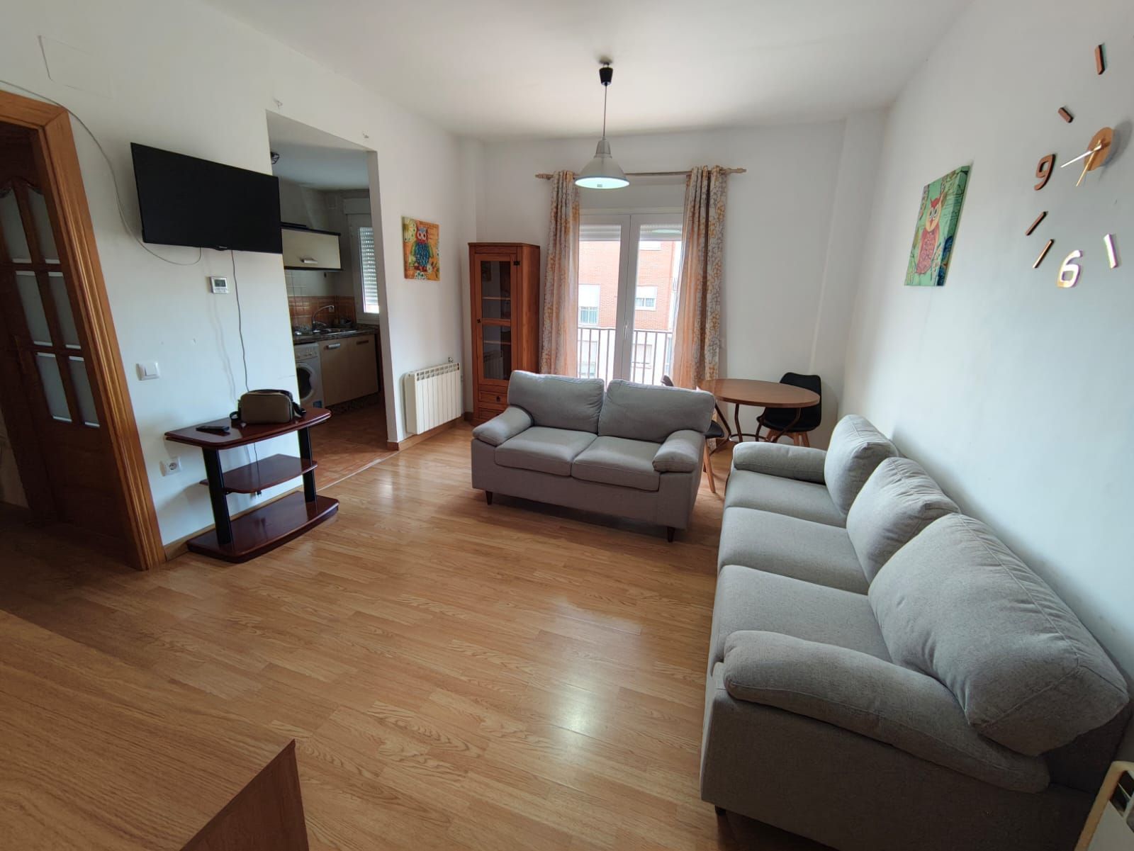 Living room of Flat to rent in Mérida  with Air Conditioner, Heating and Furnished