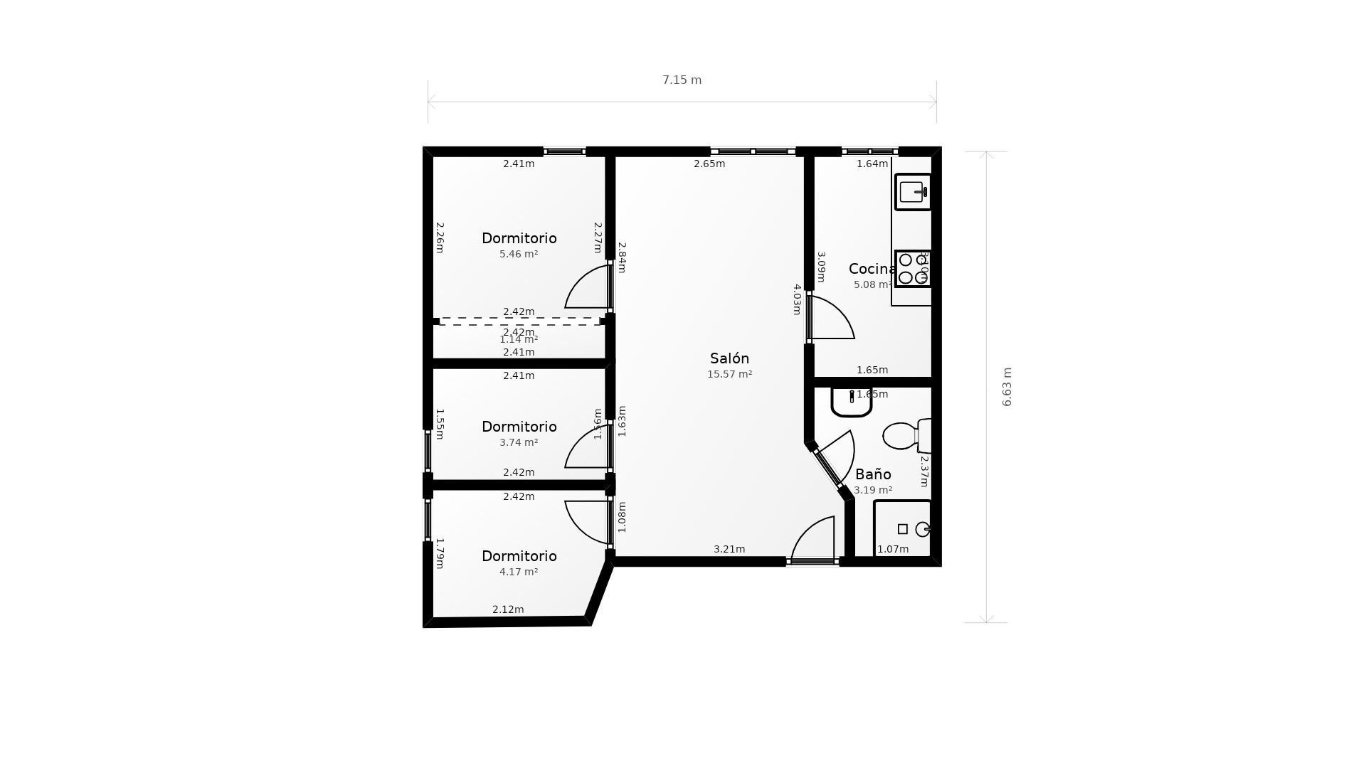 Apartment to rent in Buena Vista