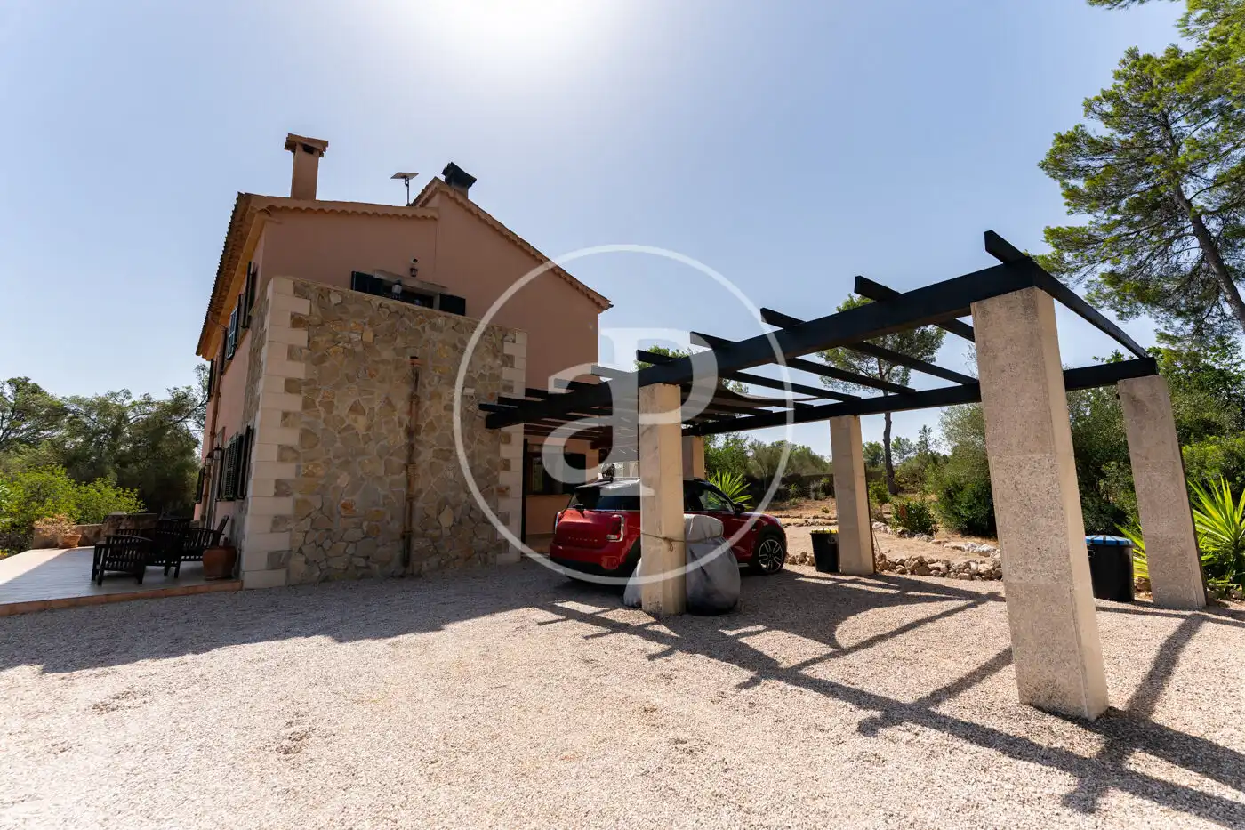 Exterior view of Houses for sale in Algaida  with Air Conditioner, Heating and Private garden