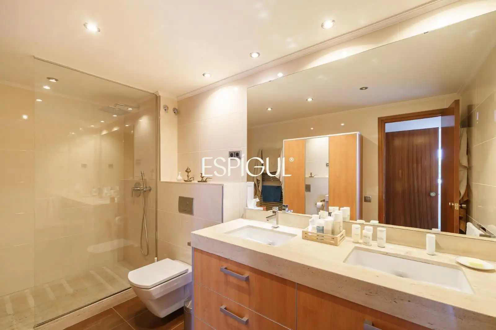 Bathroom of Detached homes for sale in Teià  with Air Conditioner, Heating and Private garden
