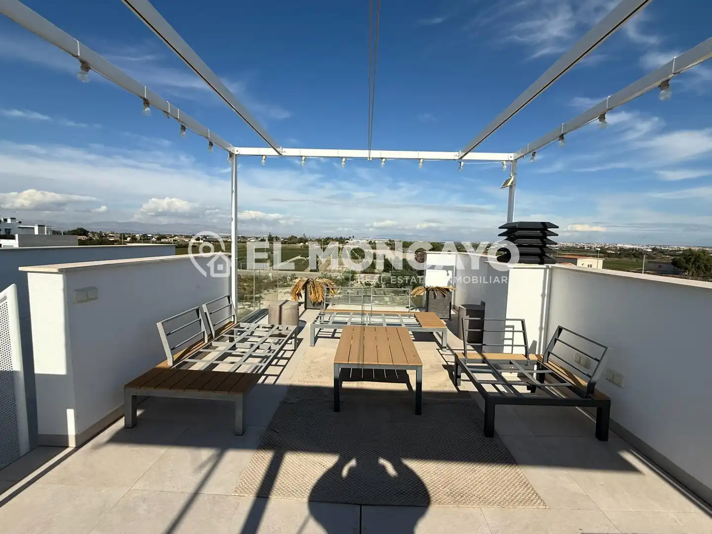 Terraza de Casa adosada en venta en Rojales con Aire acondicionado, Calefacción y Jardín privado