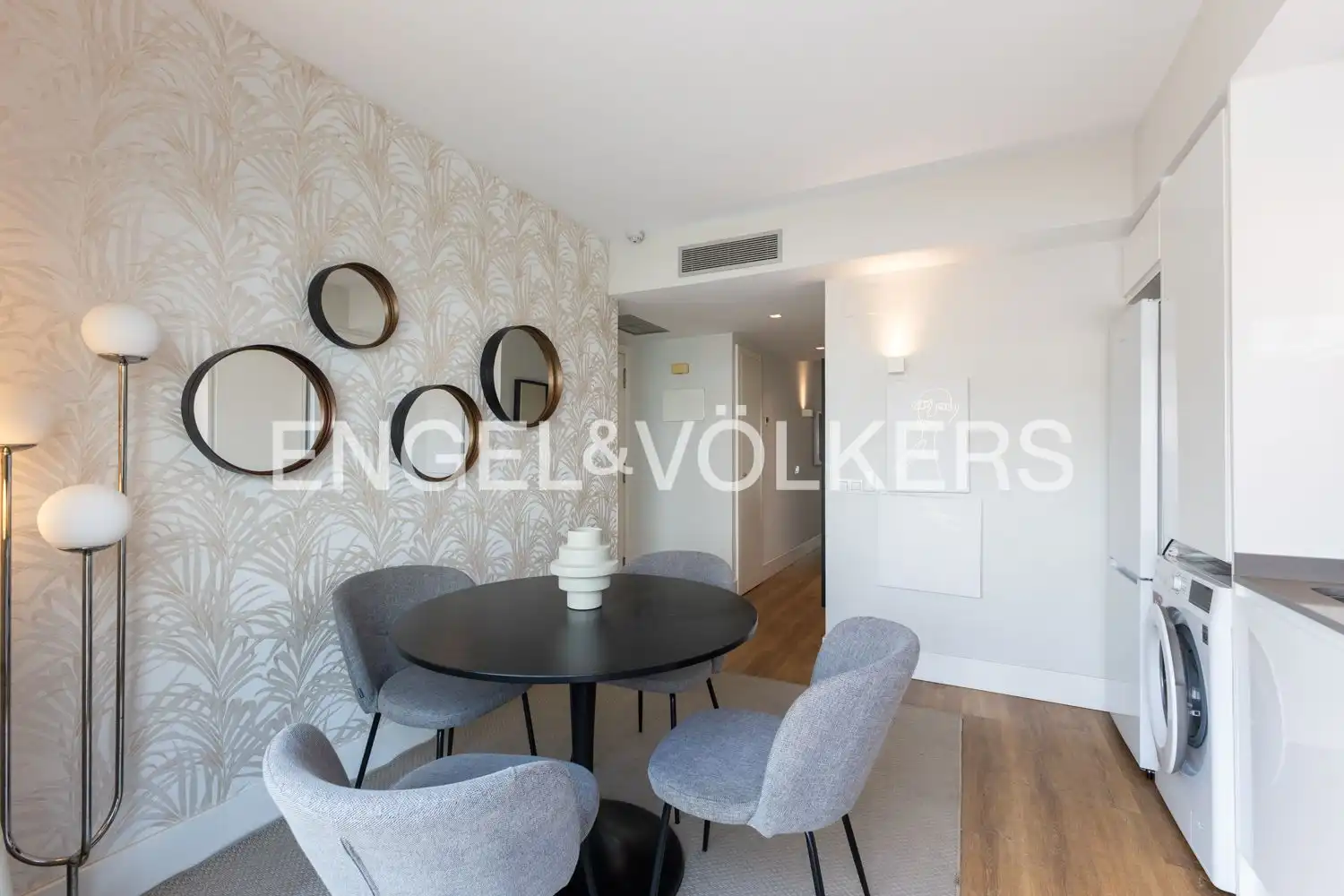Comedor de Piso de alquiler en Valencia con Aire acondicionado, Calefacción y Jardín privado