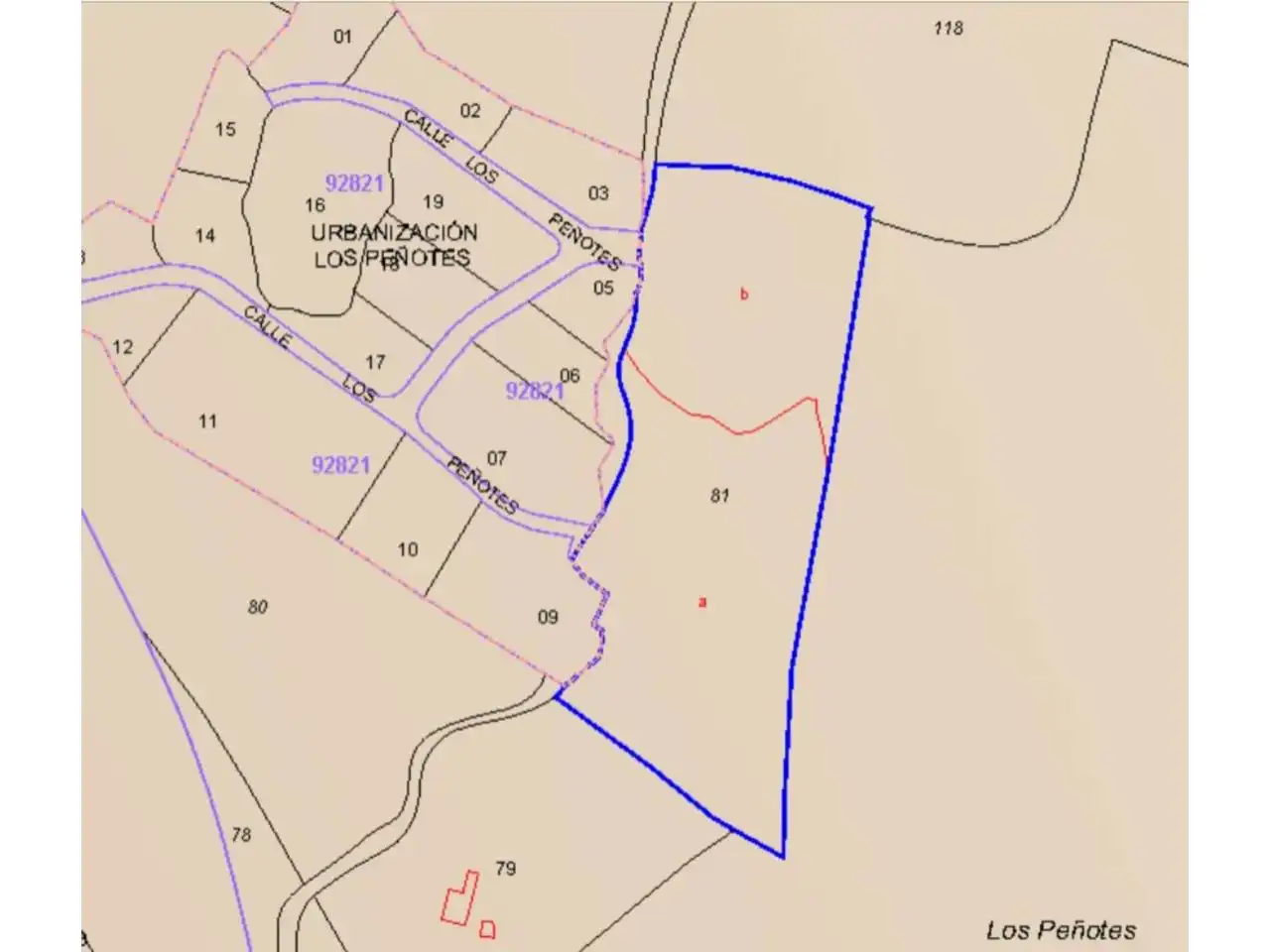 Terreny residencial en venda a Calle Peñotes 81, imagen 6
