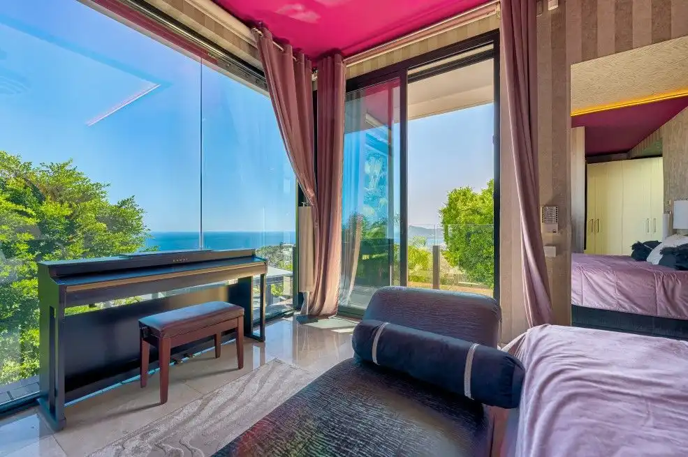 Sala de estar de Casa o chalet en venta en Altea con Aire acondicionado, Calefacción y Jardín privado